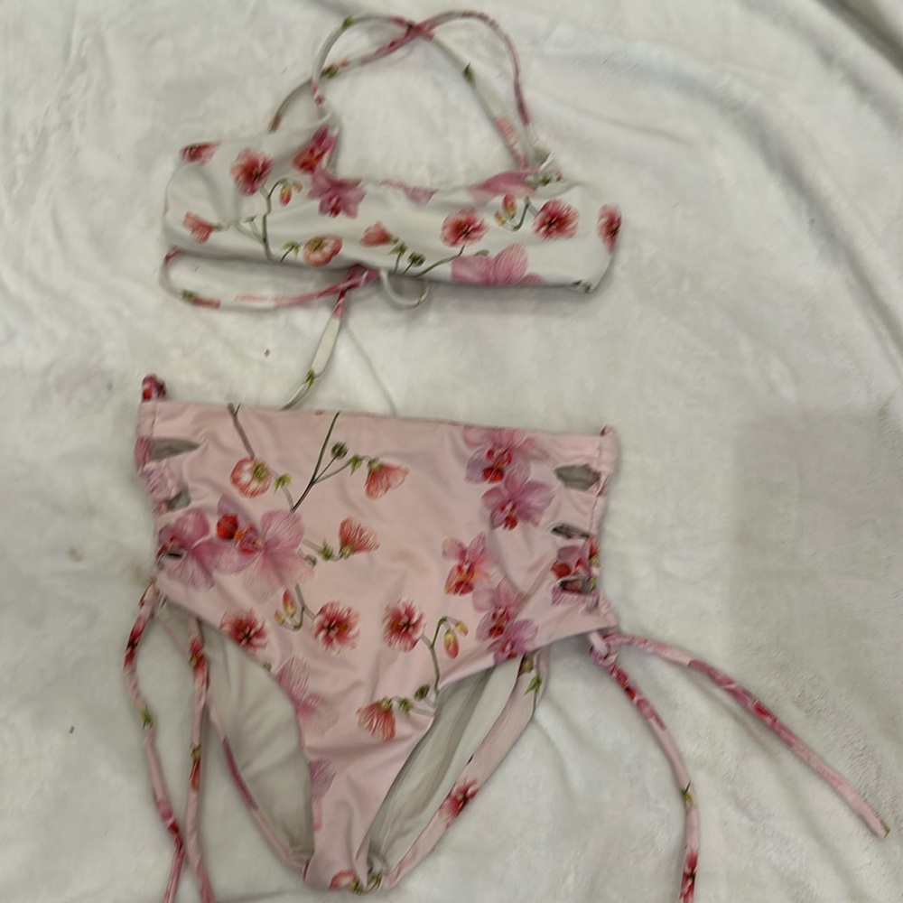 Floral bathing suit for kids!